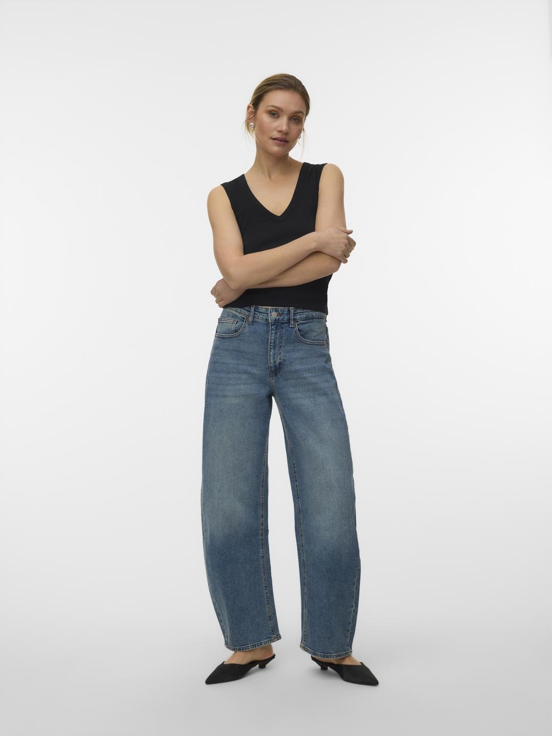 VMCHLOE Top - Black - VERO MODA & VILA Bergvik